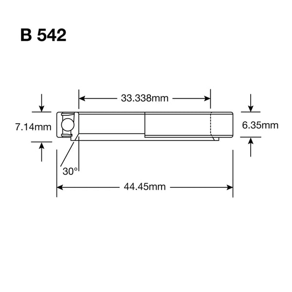 Enduro Headset Bearing 1 9/16" x 2" x 9/32"