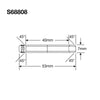 Enduro Headset Bearing 40 x 53 x 7 45x45°