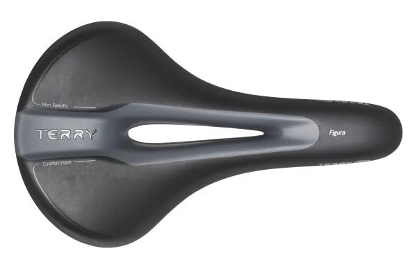 Terry Saddle Figura Mens Black Fitness