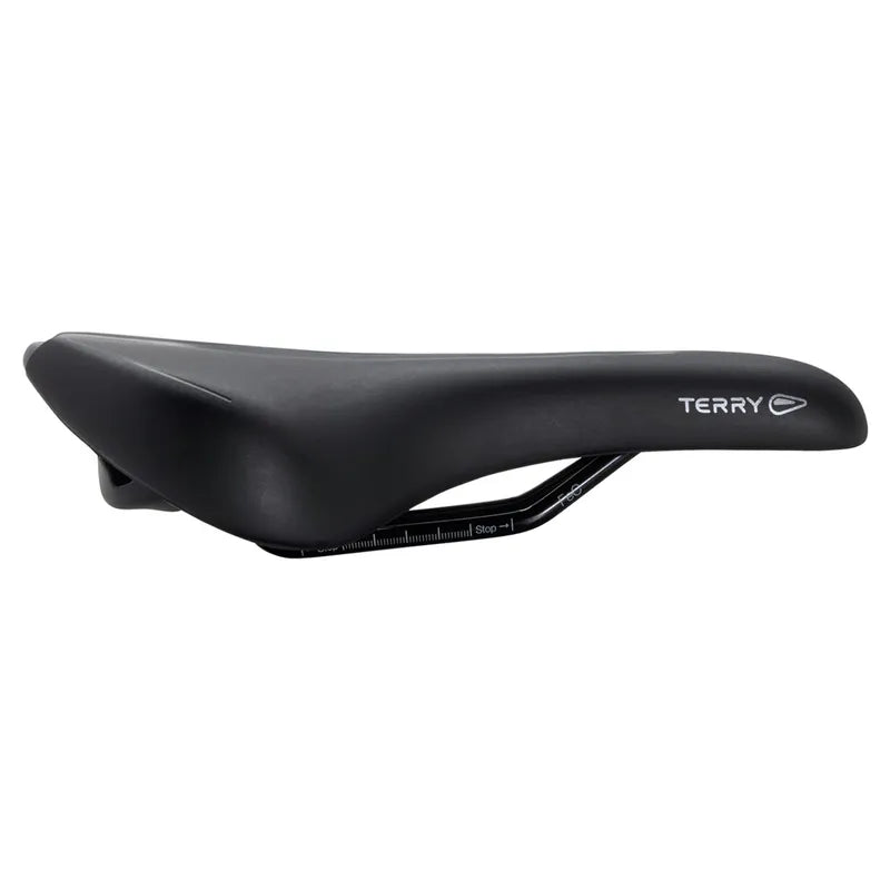 Terry Saddle Figura Max Womens Black Fitness