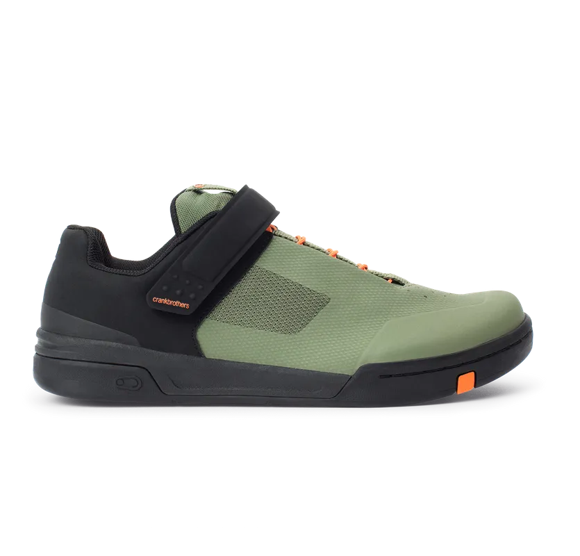 Crankbrothers Stamp Speedlace Green/Orange
