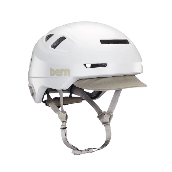 Bern Helmet Hudson MIPS Satin White