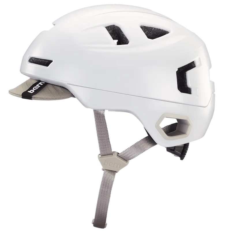 Bern Helmet Hudson MIPS Satin White