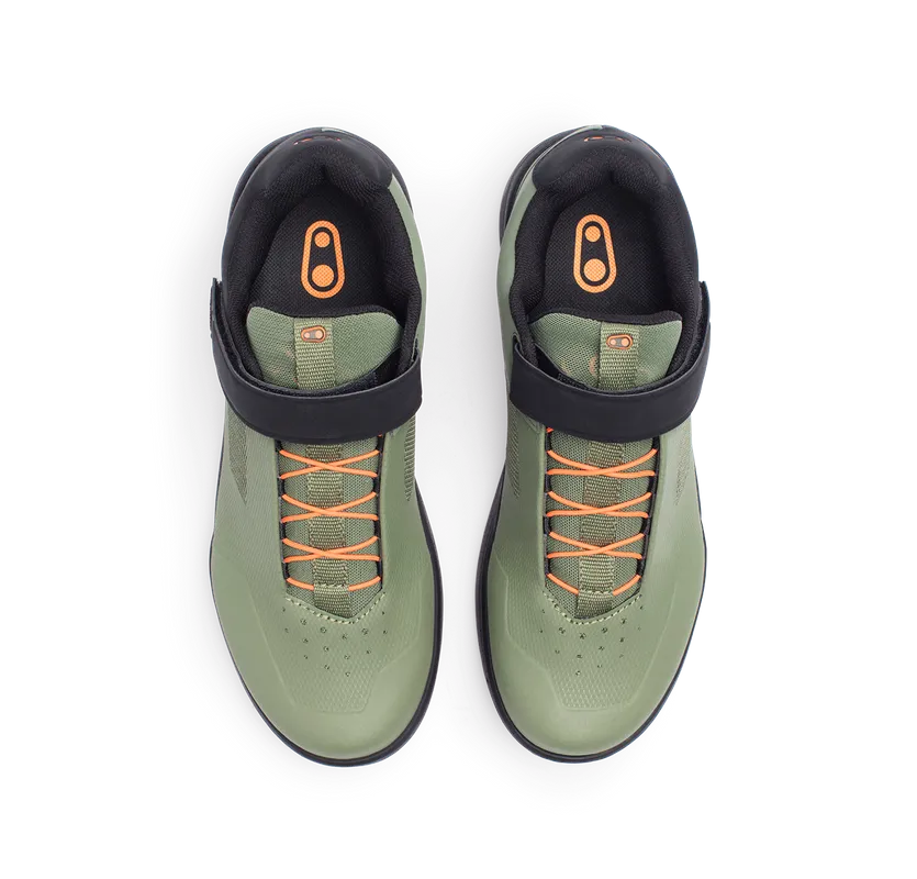 Crankbrothers Stamp Speedlace Green/Orange