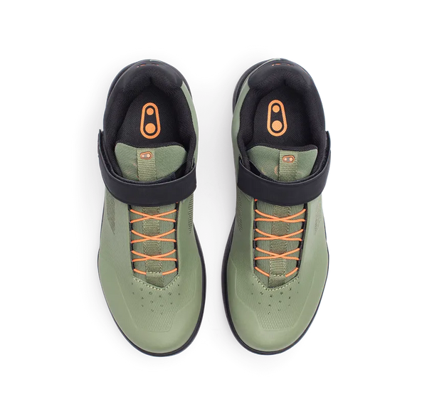 Crankbrothers Stamp Speedlace Green/Orange