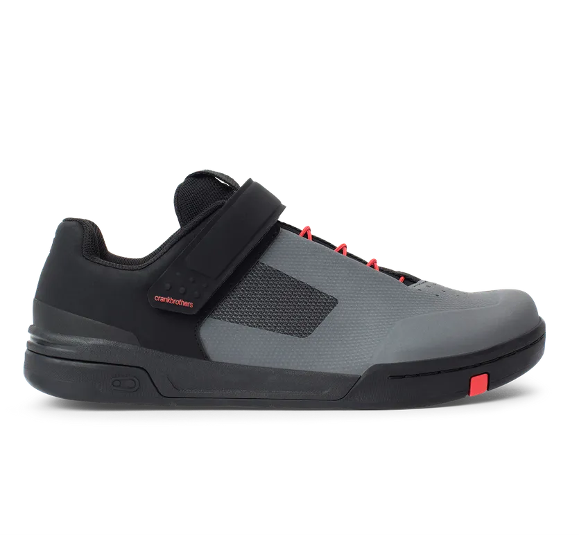 Crankbrothers Stamp Speedlace Grey/Red