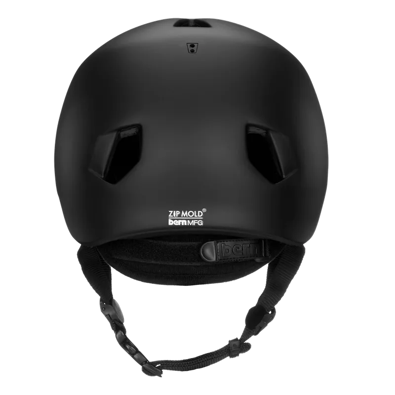 Bern Nino Matte Black w/ Flip Visor