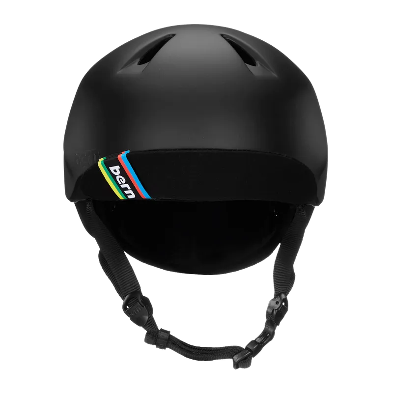 Bern Nino Matte Black w/ Flip Visor