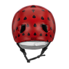 Bern Nina Satin Red Strawberry w/ Flip Visor