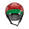 Bern Nina Satin Red Strawberry w/ Flip Visor