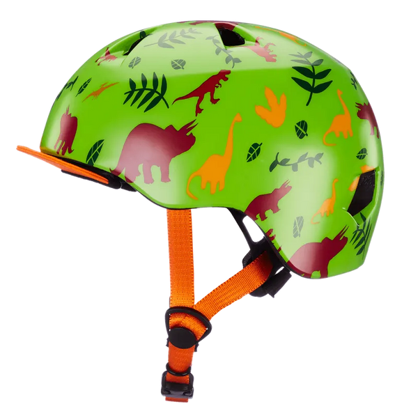 Bern Helmet Tigre Satin Green Dino