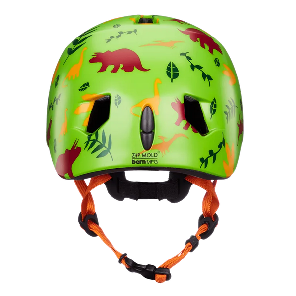 Bern Helmet Tigre Satin Green Dino
