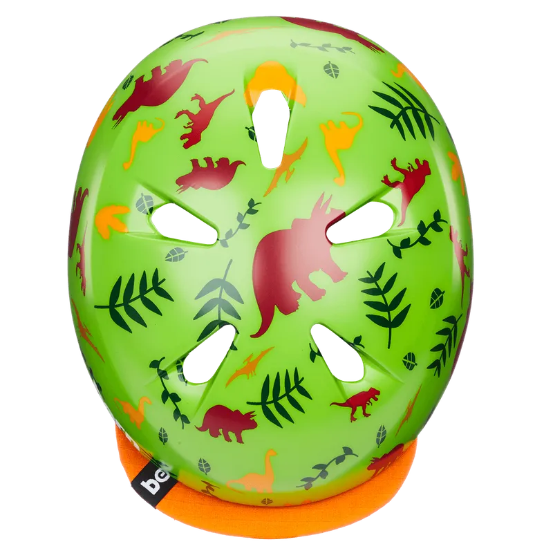 Bern Helmet Tigre Satin Green Dino