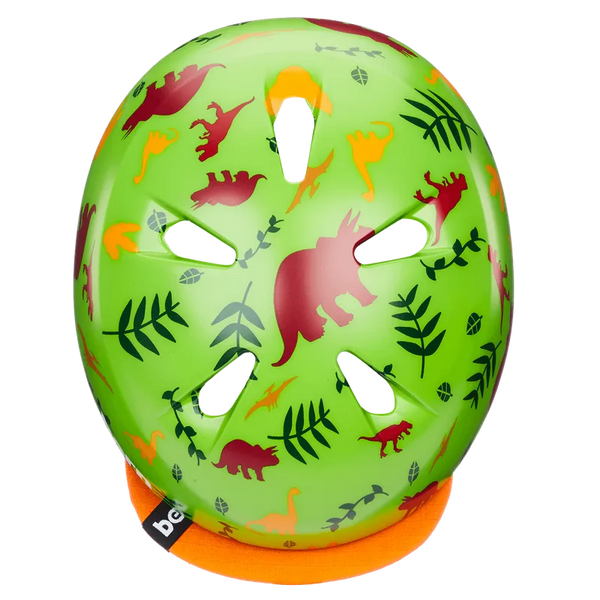 Bern Helmet Tigre Satin Green Dino