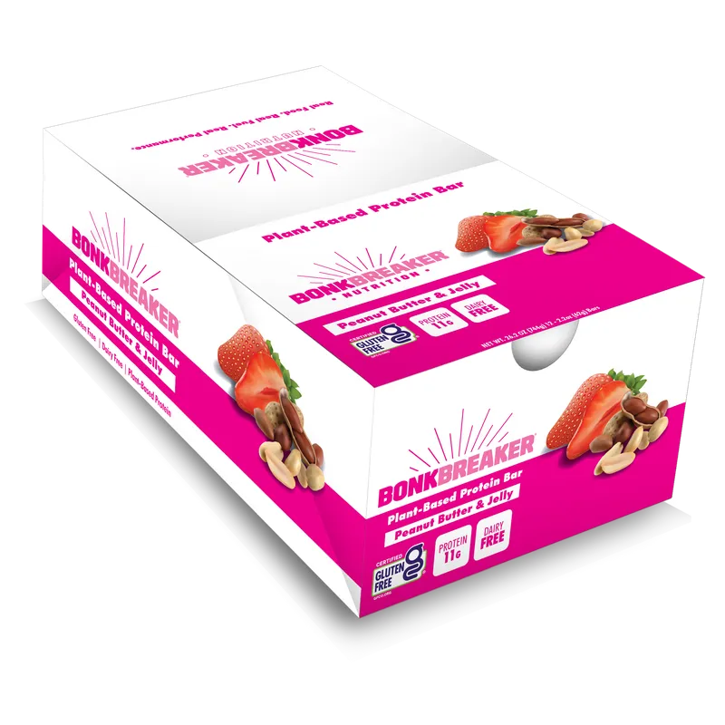 Bonk Breaker Peanut Butter & Jelly Protein Bars