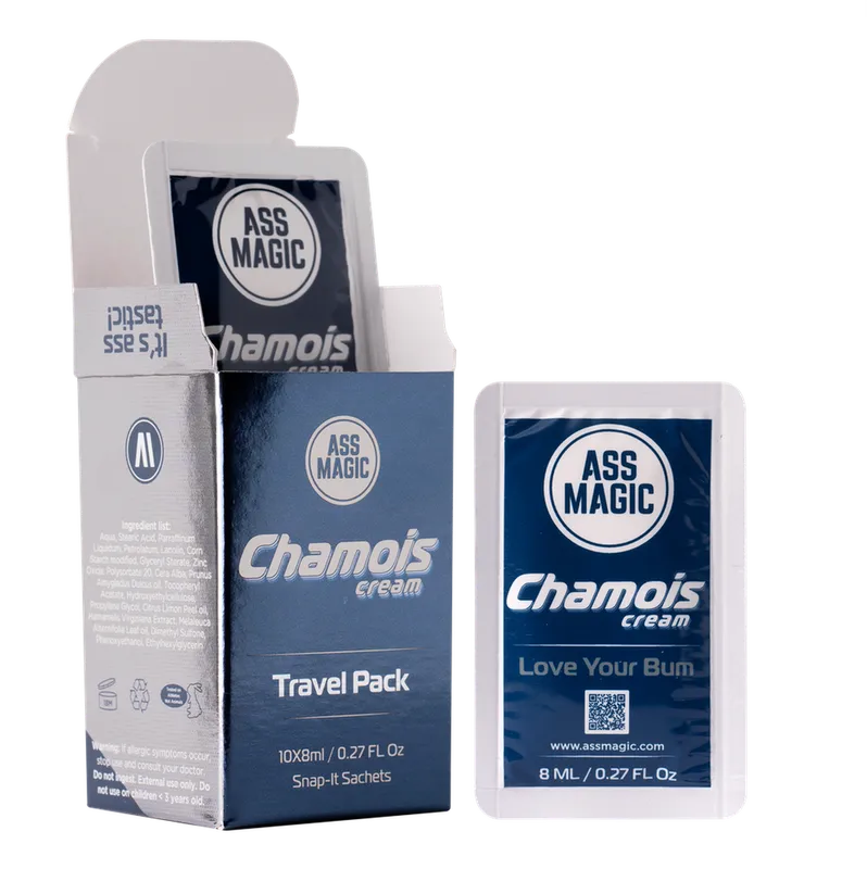 Ass Magic Chamois Cream Travel Pack - 10x8ml