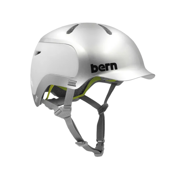 Bern Watts 2.0 MIPS Metallic Silver Tonal
