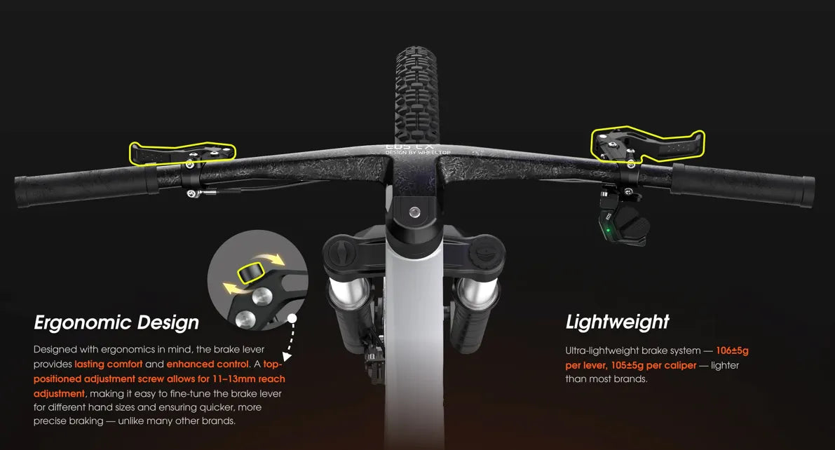 Wheeltop MA3000 MTB Brakeset