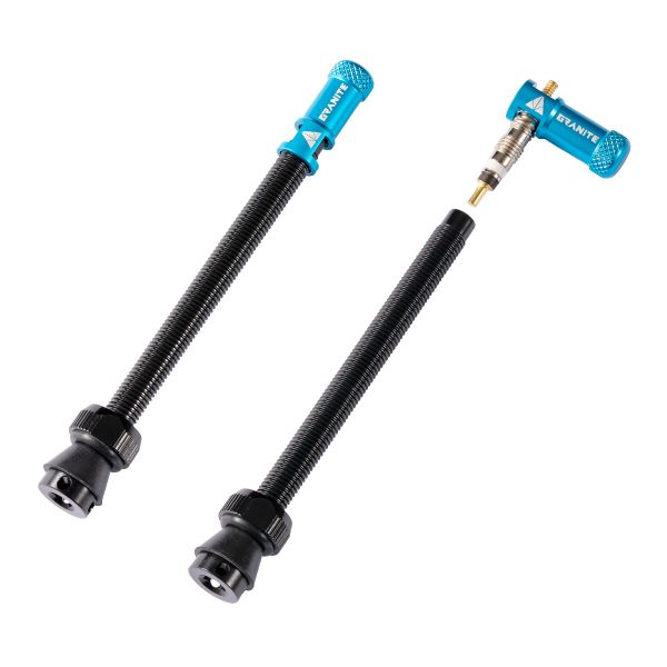 Granite Designs 80mm Juicy Nipple Valve Caps and Stems
