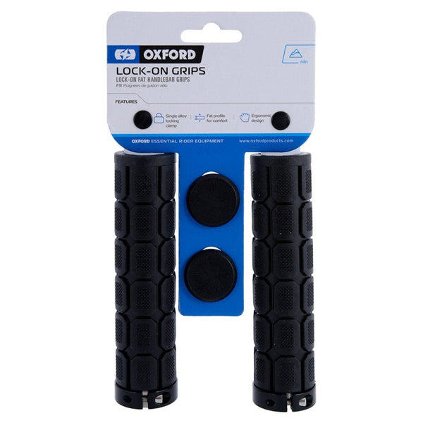 Oxford Lock-On Fat Grips Black