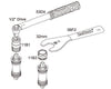 IceToolz BB Tool, 32mm, Shimano / ISIS Drive, #11B3