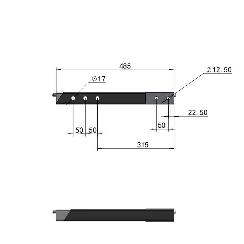 Maverack Premium Vert Rack Hitch Expander