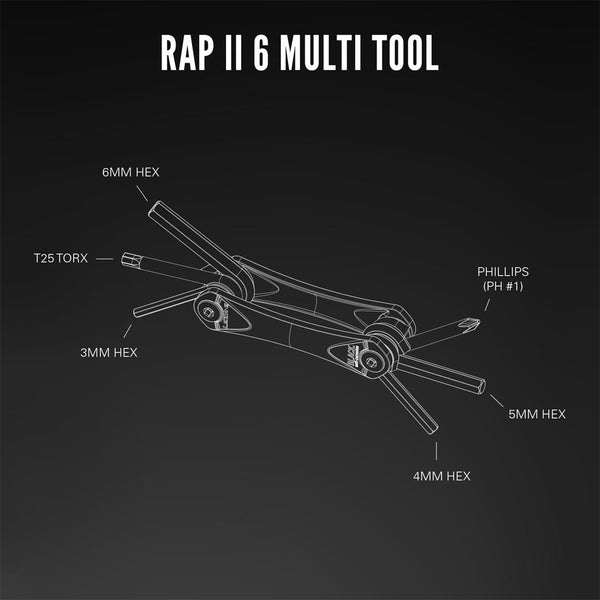 Lezyne Rap II Tool