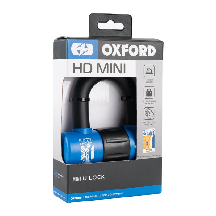 Oxford HD Mini 14mm Mini U-Lock