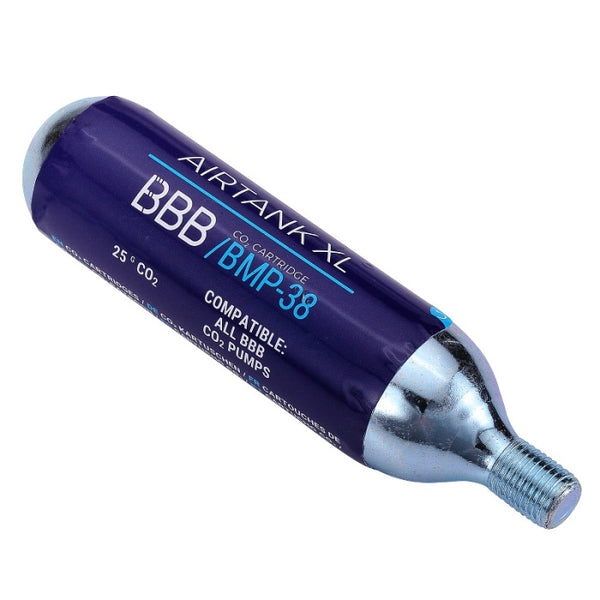 BBB - AirTanks 25g CO2 Cartridges, 30pc Display Box