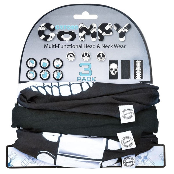 Oxford Comfy Skulls 3/Pack