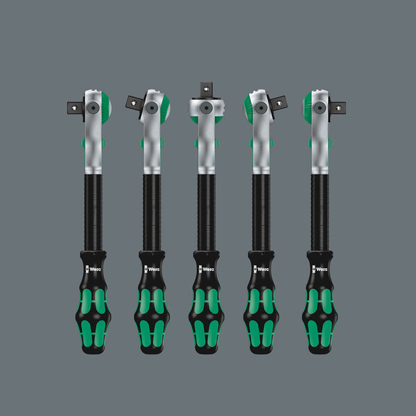 Wera 8100 SA 6 Zyklop Speed 1/4" Drive Ratchet with 28 Piece Set
