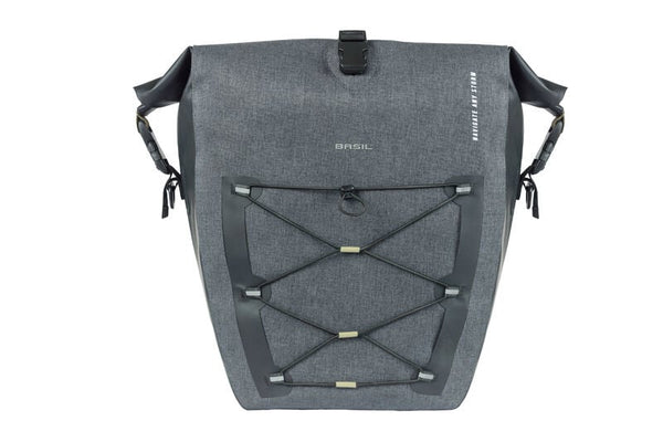 Basil - Navigator Storm Medium Waterproof Single Bag (MIK Studs)