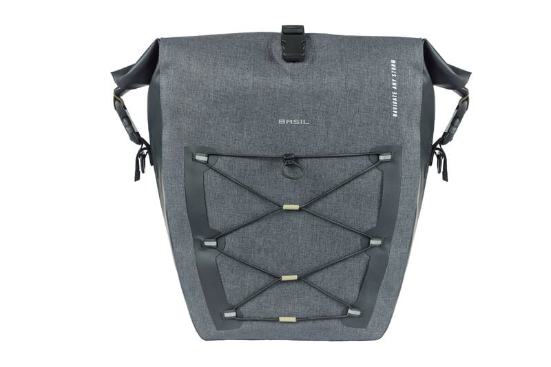 Basil - Navigator Storm Large Waterproof Single Bag (MIK Studs)
