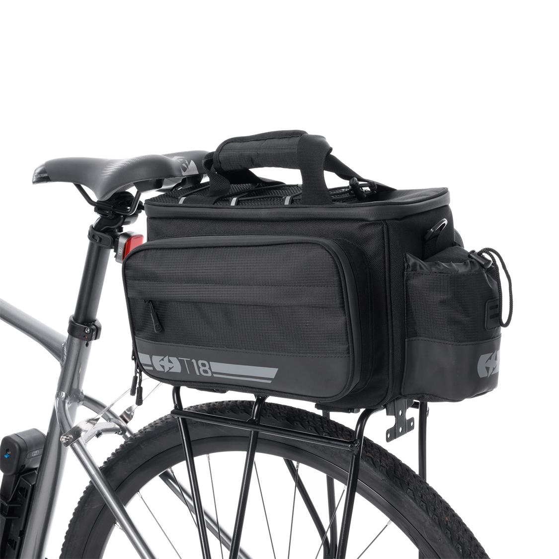 Oxford T18 Rack Top Bag With Panniers 18L