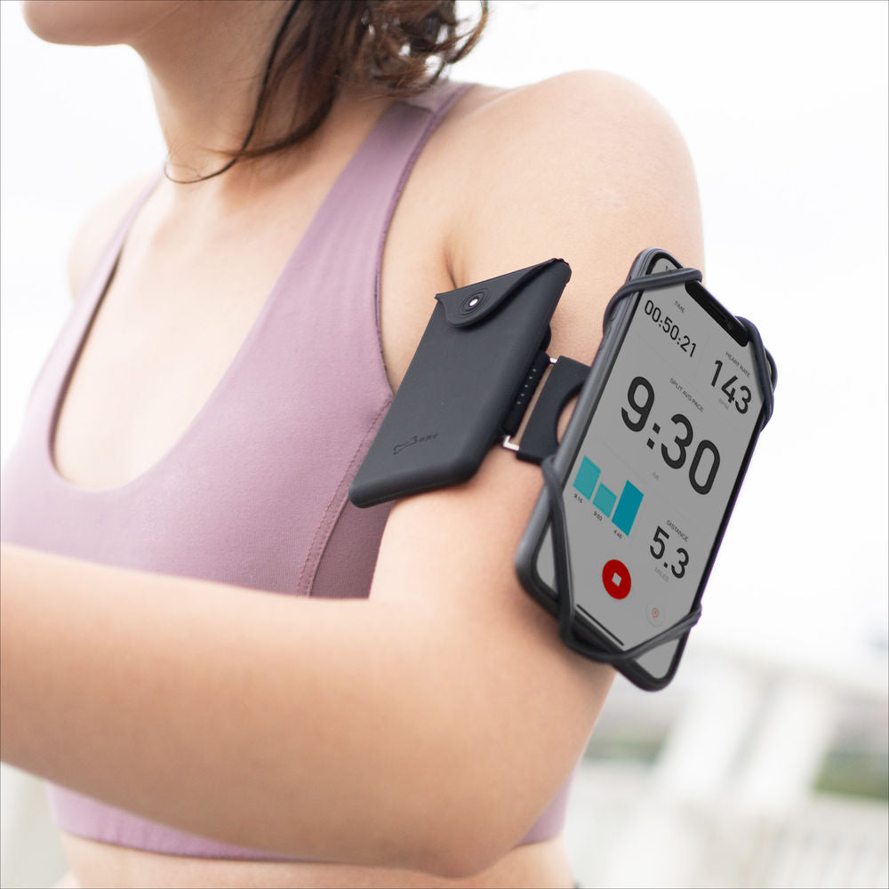 Bone Collection Run Tie 3 Armband + Sport Pocket Kit