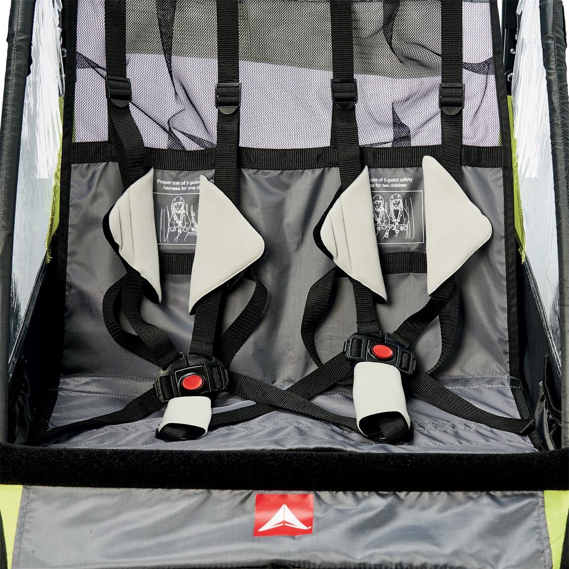 Allen Deluxe Child Trailer/Stroller / Double