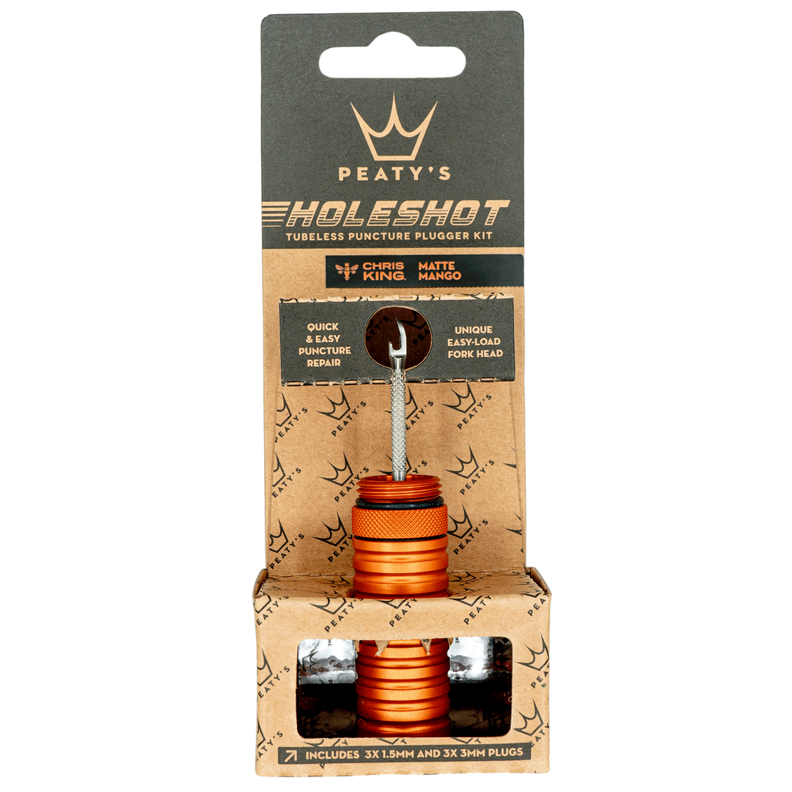 Peaty's Holeshot Tubeless Puncture Plugger Kit
