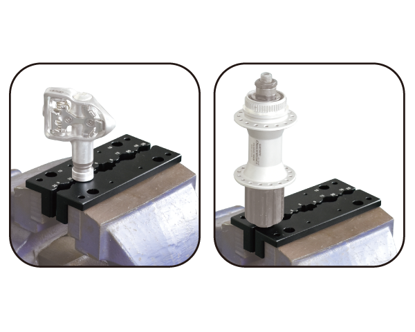 IceToolz Axle Vice with Magnets, #E122