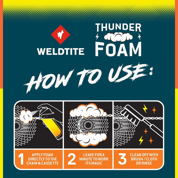 Weldtite Thunder Foam Chain degreaser 500ml