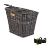 Basil Bremen Rattan Look KF Basket with Handlebar Holder