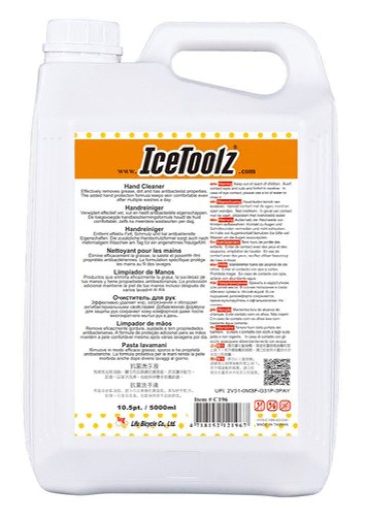 IceToolz hand cleaner 5L with pump
