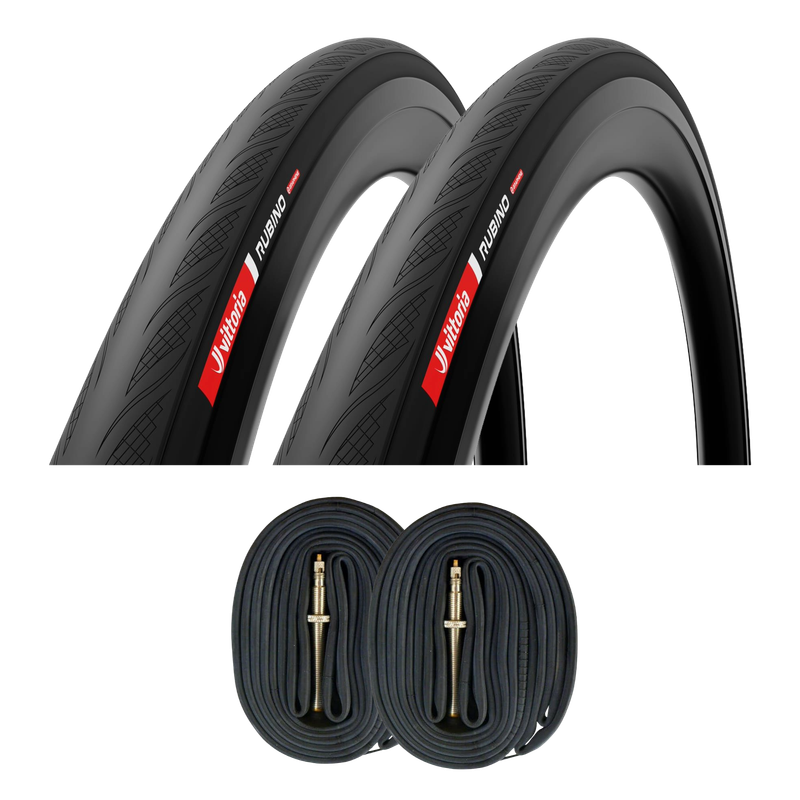 Vittoria Rubino Twin Pack with FREE tubes