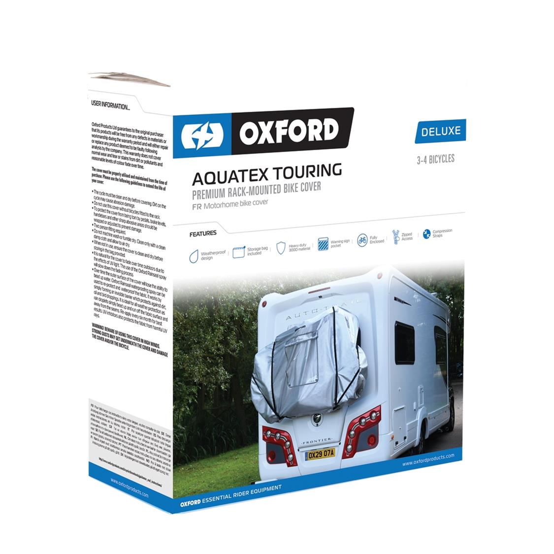 Oxford Aquatex Touring Deluxe Bike Cover