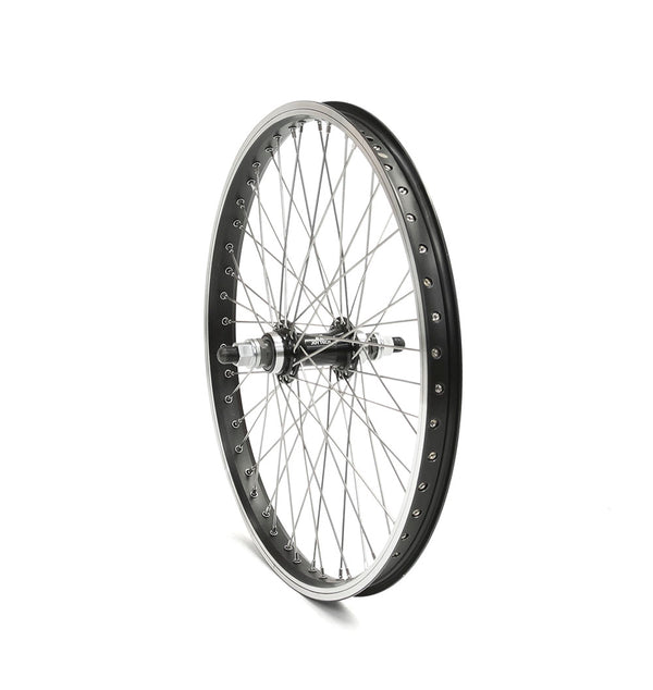 Ontrack WHEEL 20" REAR 48h FRESTYLE 14mm BLACK DUAL FLIPFLOP