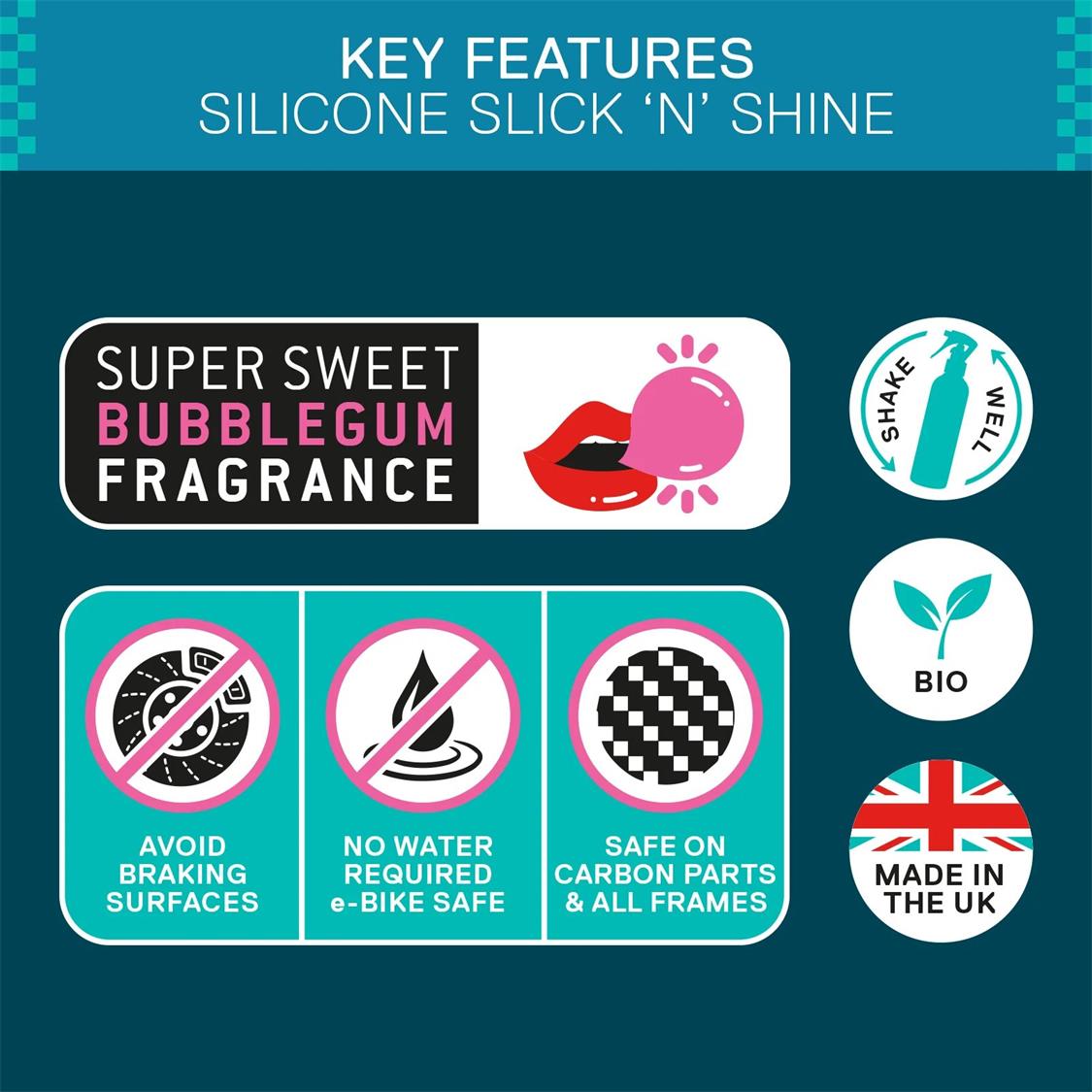 Weldtite Silicone Slick 'N' Shine Polish 400ml