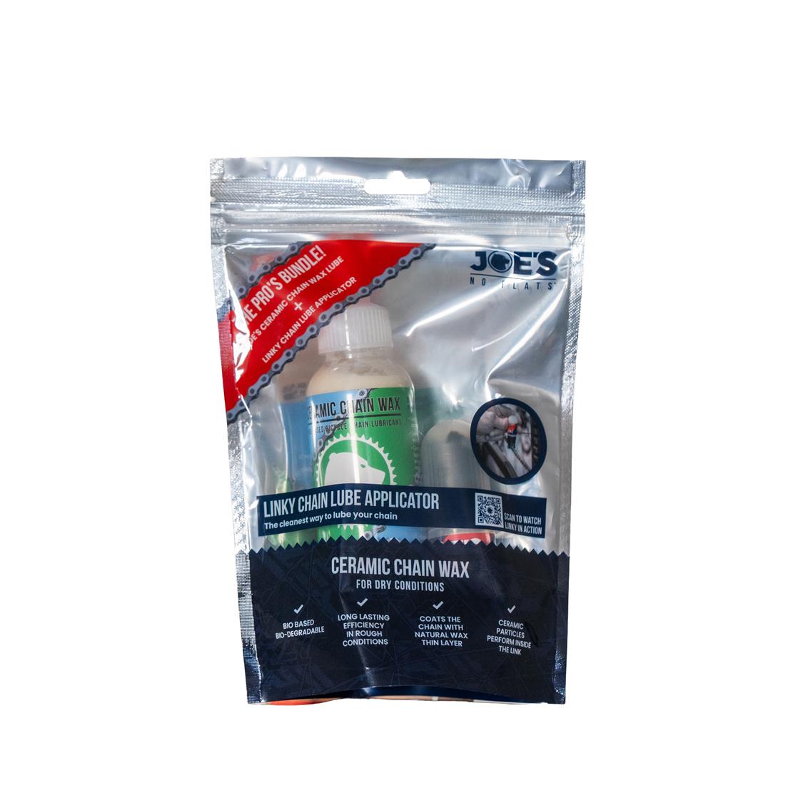 Joe's Ceramic Chain Wax Dry + Linky Applicator Bundle