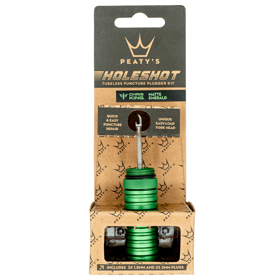 Peaty's Holeshot Tubeless Puncture Plugger Kit