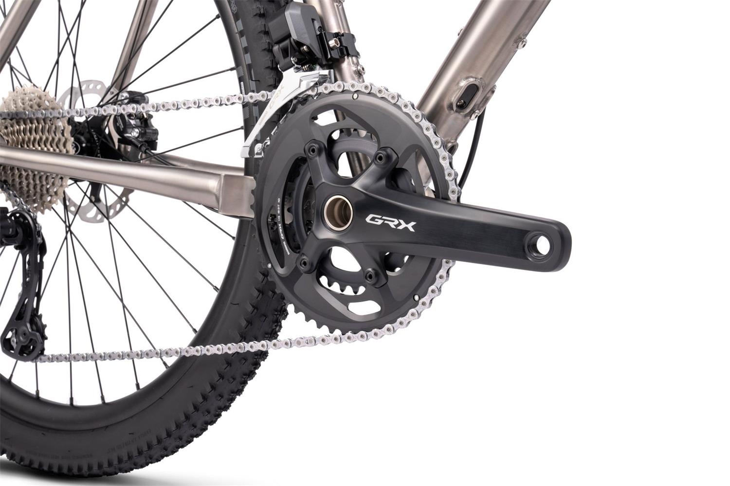Bombtrack Hook EXT Ti / Titanium/Black