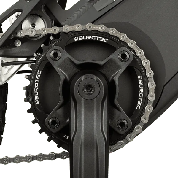 Burgtec 104MM BCD Inside Fit E-Bike Steel Thick Thin Chainring