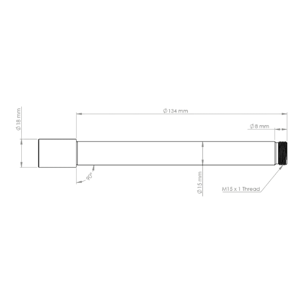 Burgtec Öhlins Fork Axle